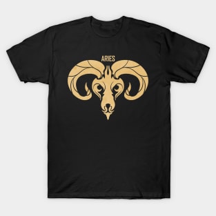 Aries Symbol Birthday Zodiac Aries T-Shirt